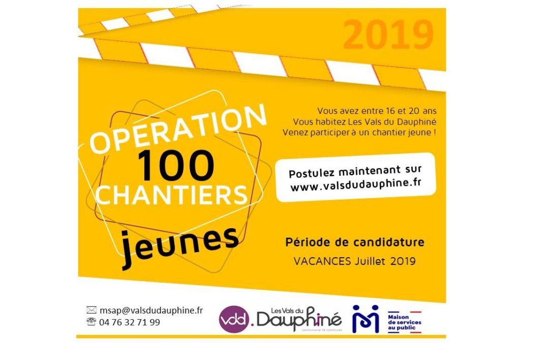 Chantiers jeunes