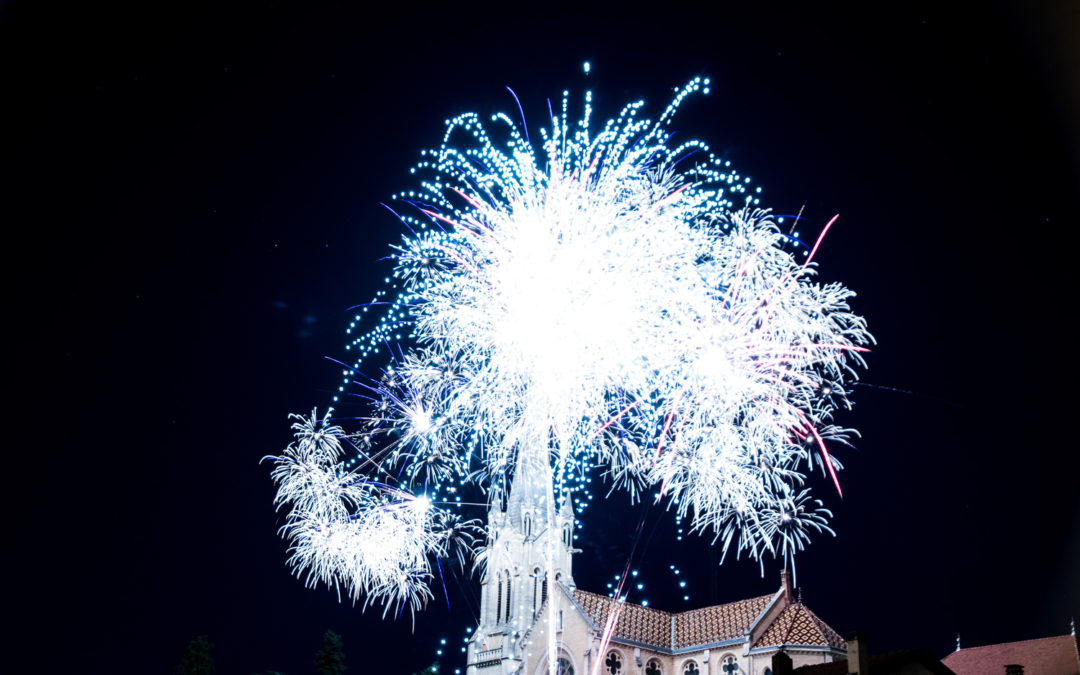 Feu d&rsquo;artifice du 13 juillet 2020
